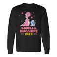 Sorella Maggiore 2024 Regali Sarò Una Sorella Maggiore 2024 Maglietta a maniche lunghe Ideas de regalos