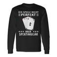 Spektacular Card Player Langarmshirts Geschenkideen