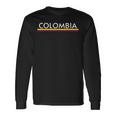 Sportiva In Jersey Con Bandiera Della Colombia Maglietta a maniche lunghe Ideas de regalos