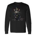 Steampunk Rat Dead Death Grunge Gothic Dark Steam Punk Langarmshirts Geschenkideen