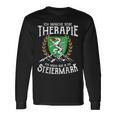 Steiermark Wappen Keine Therapie Steirer Austria Langarmshirts Geschenkideen