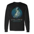 Stellaris Dolph Sci-Fi Strategy Game Dolphin Langarmshirts Geschenkideen