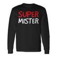 Super Mister Maglia Regalo Allenatore Calcio Fine Anno Maglietta a maniche lunghe Ideas de regalos