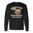 Surströmming I Survived Surströmming Challenge Langarmshirts Geschenkideen