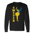 Sweden Flag Stockholm Scandinavia Children'siking Langarmshirts Geschenkideen