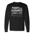 Tarn Sich Schwarz Wenn Du Mir Auf Die Nerven Gehst Text In German Langarmshirts Geschenkideen