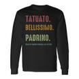 Tatuato Bellisimo Padrino Regalo Festa Del Papà Maglietta a maniche lunghe Ideas de regalos