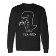 Tea Rex For Tea Drinkers And Dinosaur Lovers Langarmshirts Geschenkideen