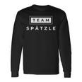 Team Spätzle Spätzle Press Muzzle Swabian Langarmshirts Geschenkideen