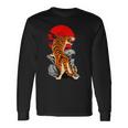 Tigre Japón Estilo Tigre Camiseta de manga larga Ideas de regalos