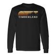 Timberland Nc Evergreenintage Sunset Eighties Retro Langarmshirts Geschenkideen