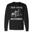 Trucker My Truck My Kingdom Saddle Pull Truck Driver Langarmshirts Geschenkideen