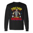 Trump Is A Criminal Anti Trump Impeach The President Long Sleeve T-Shirt Gifts ideas