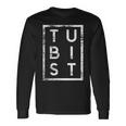 Tubist Minimalism Tuba Tuba Player Langarmshirts Geschenkideen