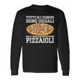 Tutti Gli Uomini Sono Uguali I Migliori Diventano Pizzaioli Maglietta a maniche lunghe Ideas de regalos