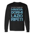 Uomo Lazio Divertente Regalo Laziale Maglietta a maniche lunghe Ideas de regalos