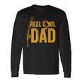 Uomo Reel Cool Dad Lucky Fisherman Papà Maglietta a maniche lunghe Ideas de regalos