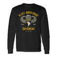 US Army 101St Airborne Divisioneteran Usa Bandieraintage Maglietta a maniche lunghe Ideas de regalos