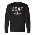 Usaf United States Air Force Roundel Us Classic Aviation Maglietta a maniche lunghe Ideas de regalos