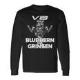 V8 Blubbern Und Grinsen Hubraum Langarmshirts Geschenkideen