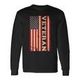 Veteran Veterans Day Usa United States America American Flag Long Sleeve T-Shirt Gifts ideas
