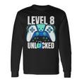 Video Games Gamer Gaming 8 Anni Compleanno Maglietta a maniche lunghe Ideas de regalos