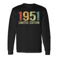 Vintage 1951 70 Anni Compleanno Uomo Donna Regalo Divertente Maglietta a maniche lunghe Ideas de regalos