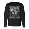 Vintage 2006 Da Uomo Edizione Limitata Bday 2006 Birthday Maglietta a maniche lunghe Ideas de regalos