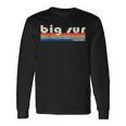 Vintage Anni '70 Anni '80 Stile Big Sur Ca Maglietta a maniche lunghe Ideas de regalos