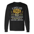 Vintage Luglio 1964 Uomo Donna Regalo 60 Anni Compleanno Maglietta a maniche lunghe Ideas de regalos