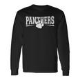Vintage Panthers School Sports Name Spirit Go Back To School Long Sleeve T-Shirt Gifts ideas