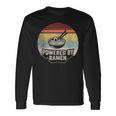 Vintage Powered By Ramen Japanese Love Anime Noodles Foodie Long Sleeve T-Shirt Gifts ideas