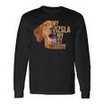 Vizsla A True Friendizsla Amante Dei Cani Maglietta a maniche lunghe Ideas de regalos