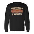 Wafer-Thin Gschnittn Liver Cheese Meat Cheese Buns Langarmshirts Geschenkideen