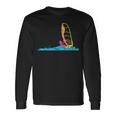 Windsurf Windsurfer Idea Regalo Surfboard Maglietta a maniche lunghe Ideas de regalos