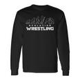 Wrestling Evoluzione Lottatore Lotta-Ventilatore Arte Regalo Maglietta a maniche lunghe Ideas de regalos