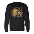 They Not Like Us Saints Long Sleeve T-Shirt Gifts ideas