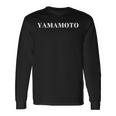 Yamamoto Maglietta a maniche lunghe Ideas de regalos
