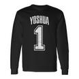 Yoshua Sostenitore Numero 1 Del Più Grande Fan Maglietta a maniche lunghe Ideas de regalos