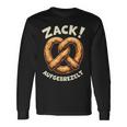 Zack Aufprezelt Humour Oktoberfest Langarmshirts Geschenkideen