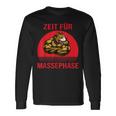 Zeit Für Massephase Bodybuilding Langarmshirts Geschenkideen