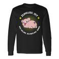 Zuhause Ist Wo Meine Schweine Sind Für Bauern & Farmers Langarmshirts Geschenkideen