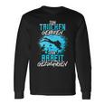 Zum Diving Geboren Slogan Sea Diver Langarmshirts Geschenkideen