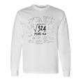 18° Compleanno Radice Di 324 Matematica Nerd Matematica Maglietta a maniche lunghe Ideas de regalos