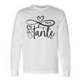 Bald Tante Werdende Tante Future Tante Tante 2025 Langarmshirts Geschenkideen