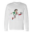 Bambino 8 Compleanno Ragazzi Calcio Italia Regalo Di 8 Anni Maglietta a maniche lunghe Ideas de regalos