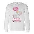 Bambino Diventerò Sorella Maggiore Elefante Per Bambina Maglietta a maniche lunghe Ideas de regalos