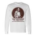 Big Lebowski Distressed Dude Abides Stamp Maglietta a maniche lunghe Ideas de regalos