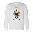 Billiards Pool Langarmshirts Geschenkideen