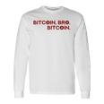Bitcoin Fr Bitcoin Divertente Bitcoin Btc Maglietta a maniche lunghe Ideas de regalos